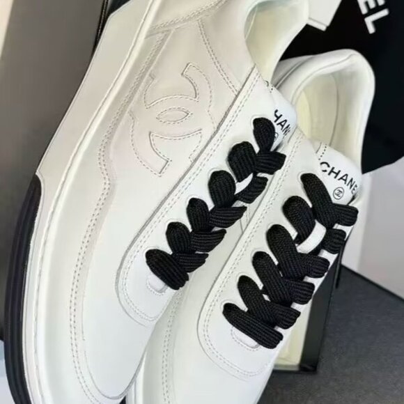 Black and white color scheme, Chanel panda shoes, casual shoes - Picture 3 of 6